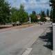 L'arrivo delle moto a mo' di parata, inizio del giro per il quartiere di Aztek