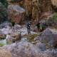 ...la risalita di uno dei torrenti del Mis per andare alle cascate